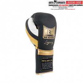 GANTS DE BOXE LACETS LEGACY HORSE HAIR NOIR