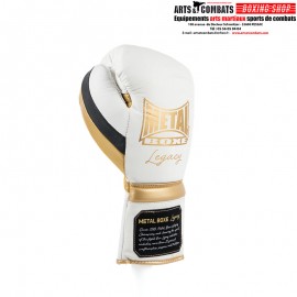GANTS DE BOXE LACETS LEGACY HORSE HAIR BLANC
