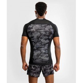 Rashguard à Manches Courtes Venum x Polaris - Noir gris