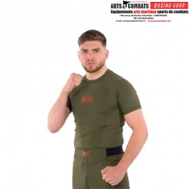 RASHGUARD PERFORMANCE OLIVE METAL BOXE