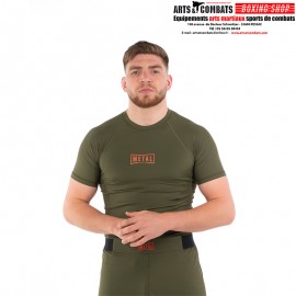 RASHGUARD PERFORMANCE OLIVE METAL BOXE