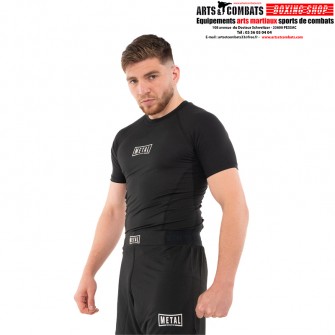 RASHGUARD PERFORMANCE NOIR METAL BOXE