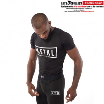 RASHGUARD NOIR METAL BOXE