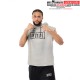 HOODIE SANS MANCHE GRIS CHINE METAL BOXE