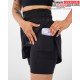 SHORT 2 IN 1 FEMME NOIR METAL BOXE