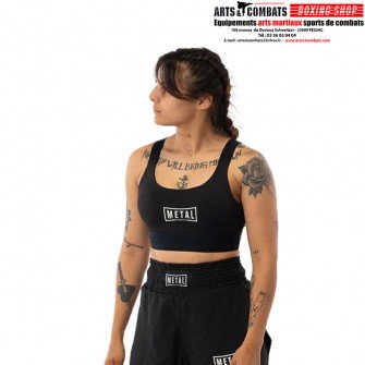 BRASSIERE ELASTIQUE FEMME NOIR