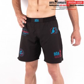 Short de combat à fente - Velha Boipeba Noir