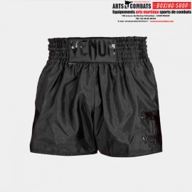 SHORT DE MUAY THAI VENUM CLASSIC VENUM NOIR/NOIR
