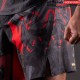 SHORT DE MMA BAR TACK AEROMAX™ «ONI 鬼» - NOIR