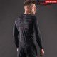 RASHGUARD MANCHES LONGUES  BAR TACK «ONI 鬼» - NOIR