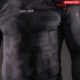 RASHGUARD MANCHES LONGUES  BAR TACK «ONI 鬼» - NOIR