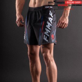 SHORT DE MMA BAR TACK X FMMAF AEROMAX™ "DRIFT" - NOIR
