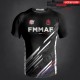 RASHGUARD OFFICIEL BAR TACK X FMMAF "DRIFT" - GRADE BLANC