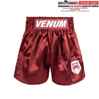 Short de Muay Thai Venum Classic Evo - Bordeaux