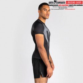 Rashguard Venum No Gi - Noir/Gris Argenté