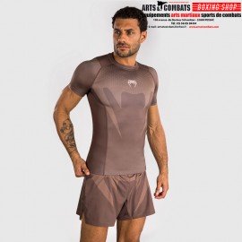 Rashguard Venum No Gi - Marron Chocolat
