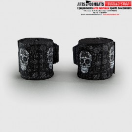 Bandes de Boxe Venum Santa Muerte – Noir/Blanc 4m50