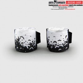 Bandes de Boxe Venum Bats Night – Noir/Blanc