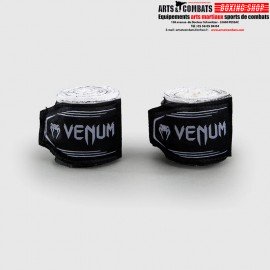 Bandes de Boxe Venum Bats Night – Noir/Blanc