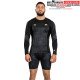 Rashguard à manches longues Venum x Chimaev - Noir/Gris