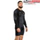 Rashguard à manches longues Venum x Chimaev - Noir/Gris