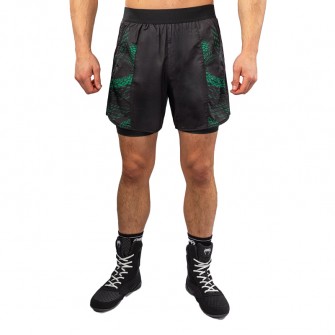 Short d’Entraînement Venum Matupa - Noir/Vert/Or