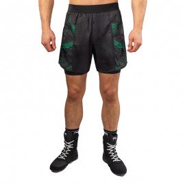 Short d’Entraînement Venum Matupa - Noir/Vert/Or