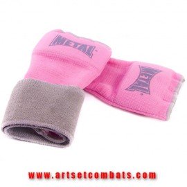 MITAINES FITNESS ROSE METAL BOXE