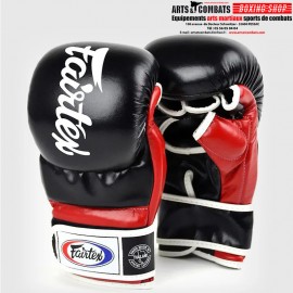 Gants de Sparring Fairtex V18 - Noir/Rouge
