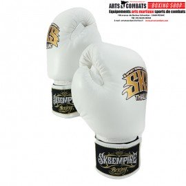 Gants de boxe Velcro SKS Blanc