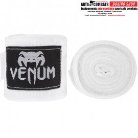 Bandages de Boxe Venum Kontact Original 4m50 Blanc