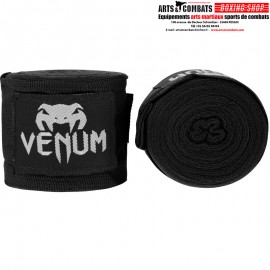 Bandages de Boxe Venum Kontact Original 4m50 Noir