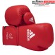 Gants De Boxe Adidas FFb Approuvés Iba - Bleu et Rouge