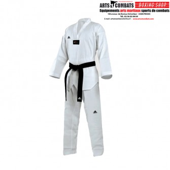 Dobok teakwondo col noir ADI-CHAMP II Adidas