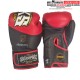 GANTS CUIR SKS NOIR/ROUGE