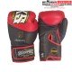 GANTS CUIR SKS NOIR/ROUGE