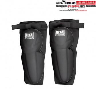 Coudière Metal Boxe Mousse Injectée en Neoprène - Noir