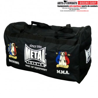 Sac de sport Club Metal Boxe Super Pro - Noir