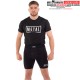 Short de Compression Metal Boxe - Noir