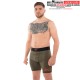 Short de Compression Metal Boxe - Kaki