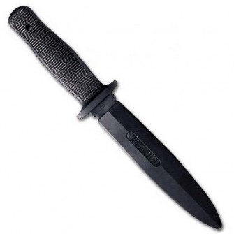 Couteau entrainement caoutchouc double tranchant Cold Steel